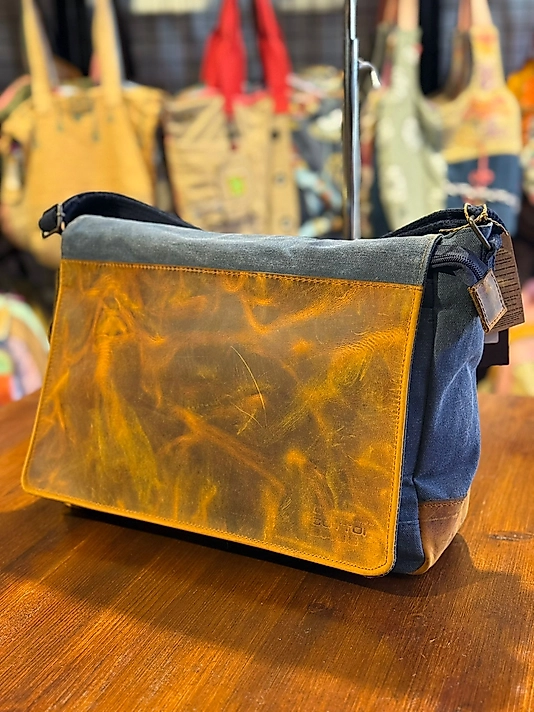 OLD COTTON CARGO BOİSE COMPUTER BAG 7171 GDS