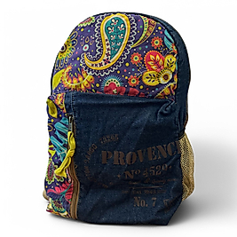 Old Cotton Tek Bölmeli Vintage Salaş Disayn Günlük Gezi Okul Sırt Çantası Dakato Bag Brand 30x43cm