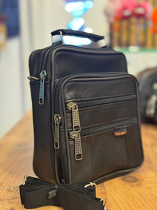 Hakiki Deri El-Omuz Çantası L