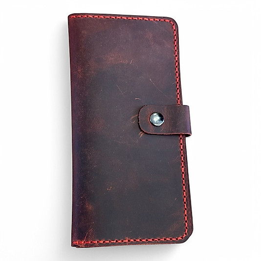 Handmade Hakiki Deri 20X10CM Boyut Unisex Cüzdan