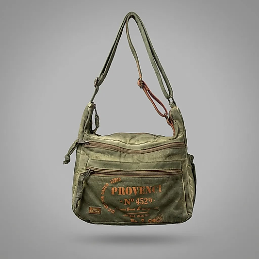 Old Cotton Kaliteli Vintage Eskitme Salaş Günlük Gezi Okul Postacı Çantası 28 Cm X 26 Cm