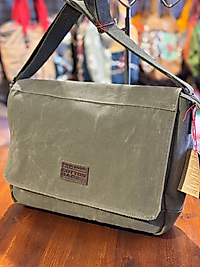 Old Cotton Kullanışlı, Çok Bölmeli, Çok Cepli, Tablet Notebook Çantası, Unisex, Vintage Kanvas Postacı Çantası