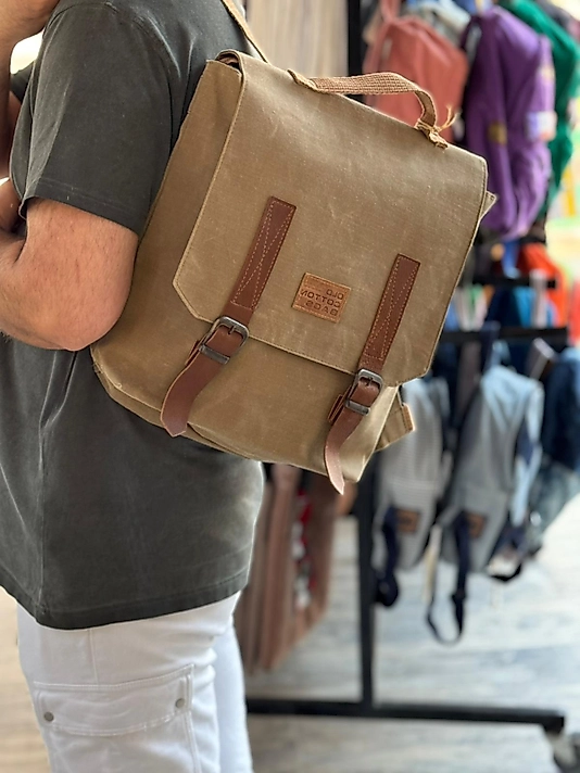 Old Cotton Cargo GDS New Günlük Kanvas Sırt Çantası