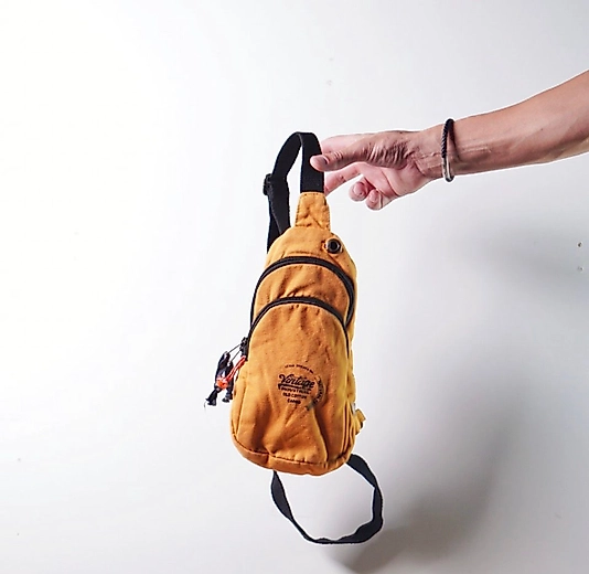 Old Cotton Vintage Renkli Unisex Bel Omuz Çantası