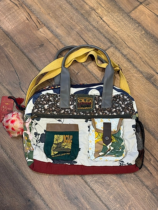 Old Cotton Cargo 8213 New Linda Büyük Günlük Omuz Çantası