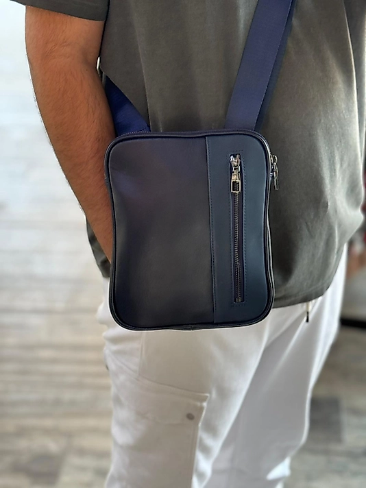 Luxury Hakiki Deri El Omuz Çantası