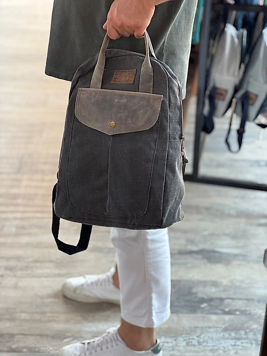 Old Cotton Cargo GDS New Rania Günlük Kanvas Sırt Çantası