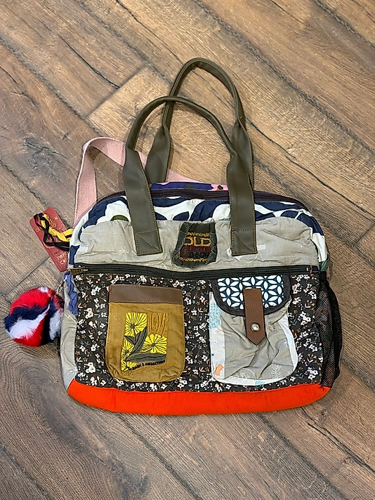 Old Cotton Cargo 8213 New Linda Büyük Günlük Omuz Çantası