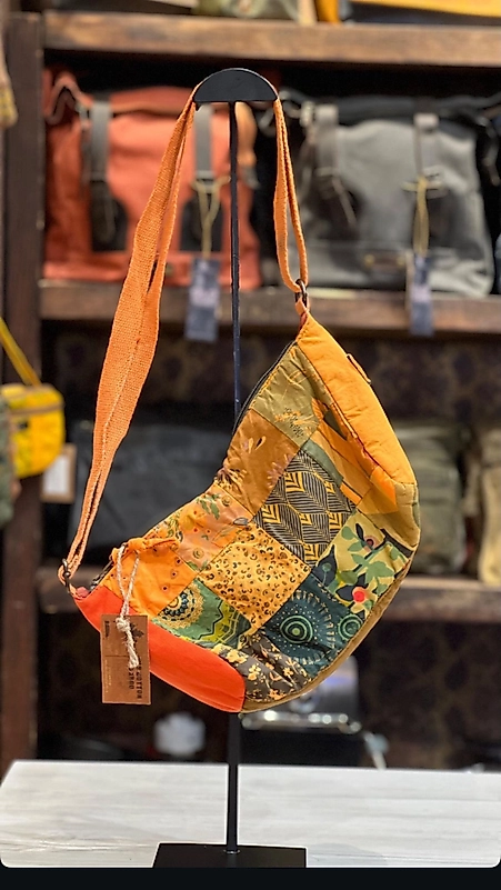 Old Cotton Cargo Vintage Renkli Etnik Salaş Küçük S Boy Plaj Günlük Toparlayıcı Kadın Kol Omuz Çantası 28M x 17CM