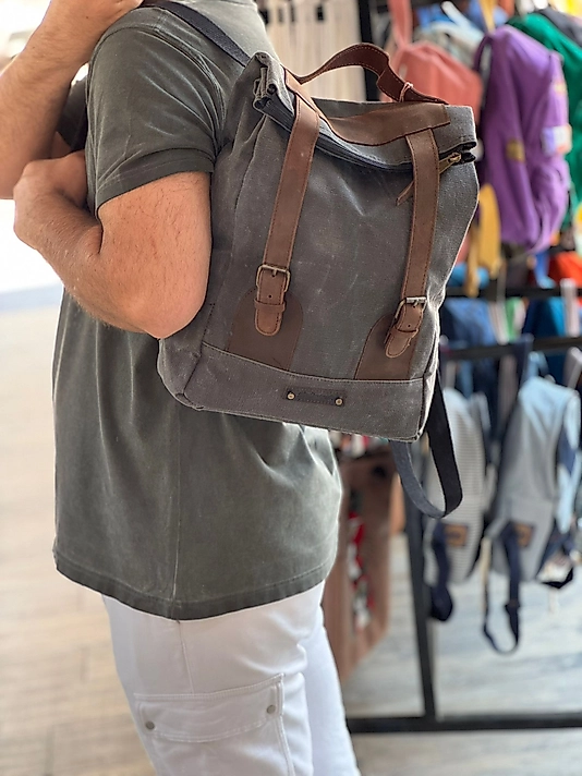 Old Cotton Cargo GDS New Günlük Kanvas Sırt Çantası