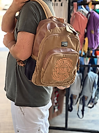 Old Cotton Cargo 7184 D Revilla Çok Bölmeli Günlük Sırt Çantası