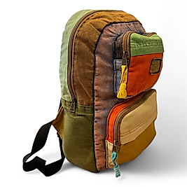 Old Cotton Kaliteli Tek Bölmeli Vintage Disayn Sırt Gezi Çantası Jannie Bag 5114