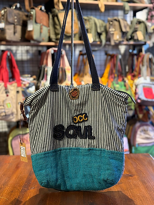 Old Cotton Vintage Salaş Etnik Orta Boy Günlük Kadın Kol Omuz Çantası 40 cm x 38cm