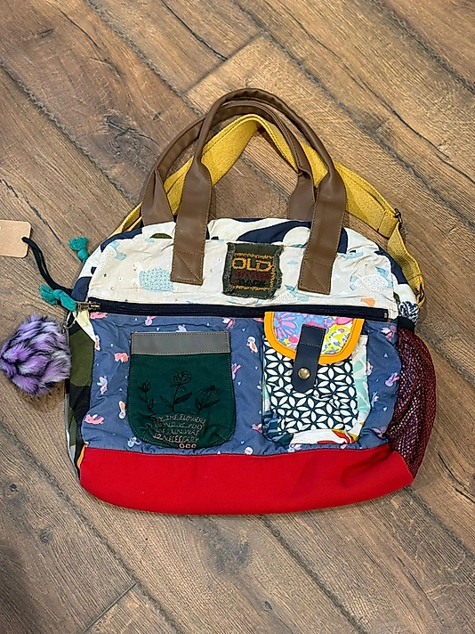 Old Cotton Cargo 8213 New Linda Büyük Günlük Omuz Çantası