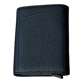 Hakiki Deri Mekanizmalı Kartlık Cüzdan