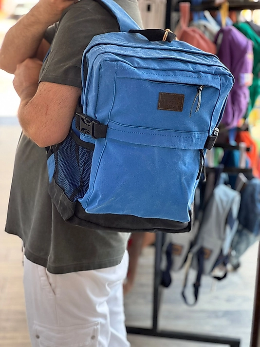 Old Cotton Cargo 7208 S Kennet Seyahat Kanvas Sırt Çantası