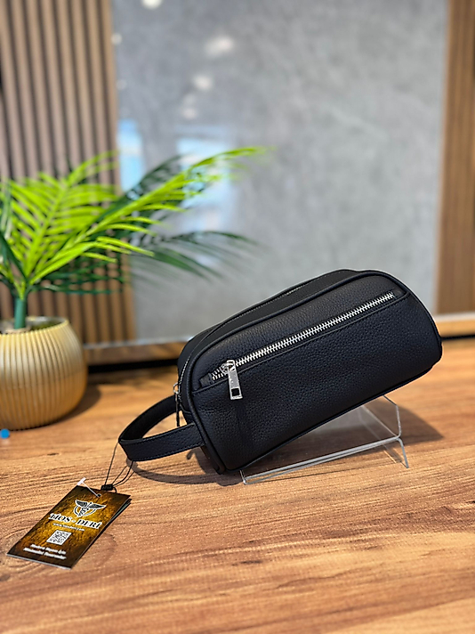 Luxury Hakiki Deri El Çantası