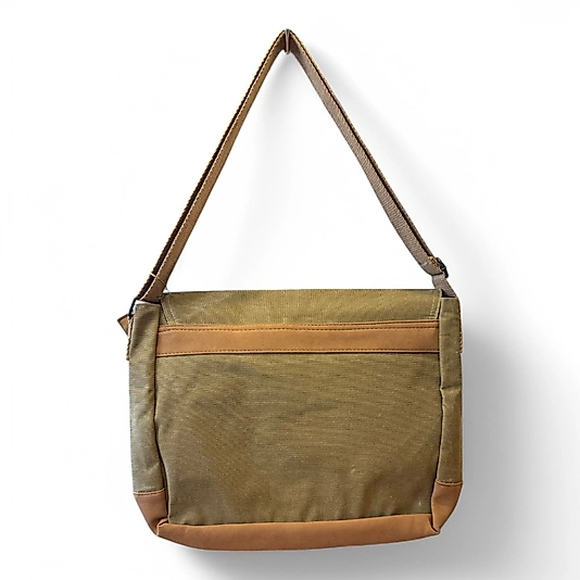 Old Cotton Kullanışlı, Çok Bölmeli, Çok Cepli, Tablet Notebook Çantası, Unisex, Vintage Kanvas Postacı Çantası