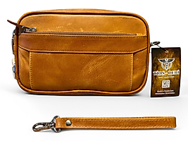 Luxury Hakiki Deri El Omuz Çantası