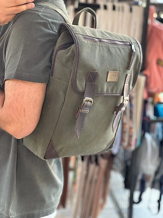 Old Cotton Cargo 7190 S Kuito Kanvas Sırt Çantası