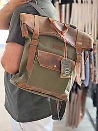 Old Cotton Cargo 7001 Cahuilla Kanvas Sırt Çantası