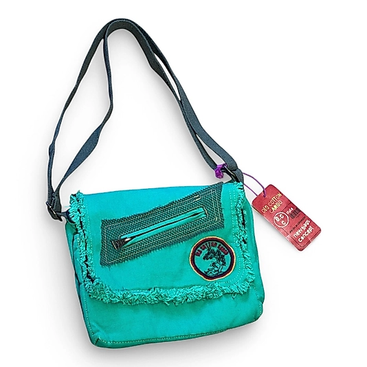 Old Cotton Vintage Küçük Salaş Unisex Günlük Çapraz Postacı Çantası S Boy 26x20cm