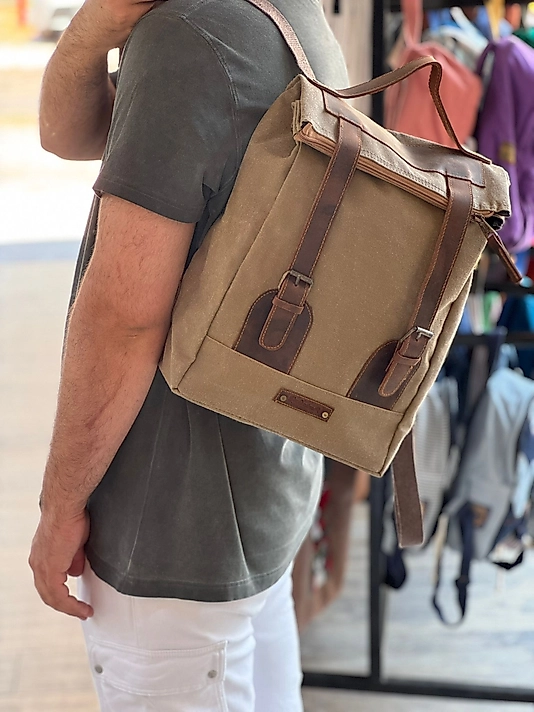 Old Cotton Cargo GDS New Günlük Kanvas Sırt Çantası