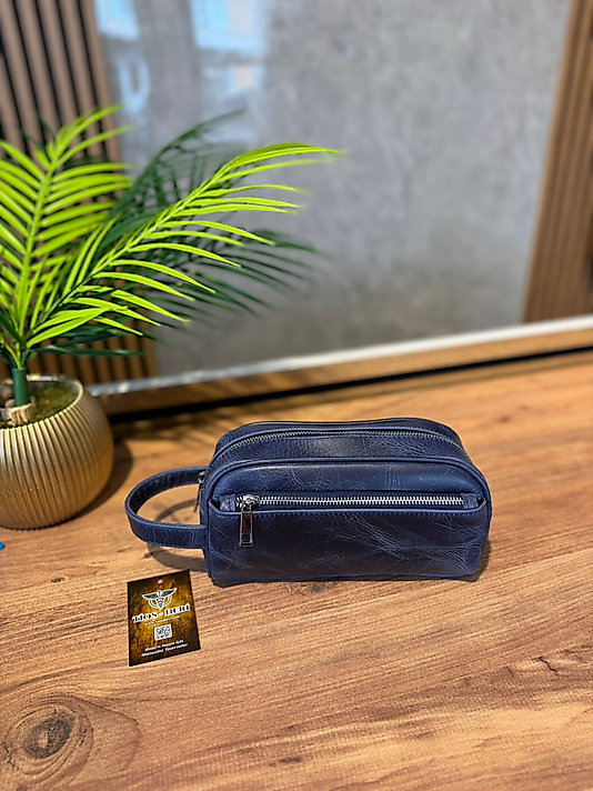 Luxury Hakiki Deri El Çantası