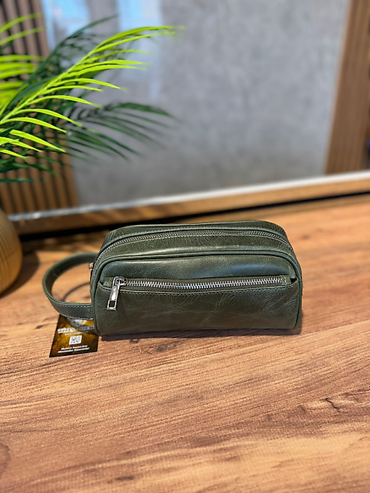 Luxury Hakiki Deri El Çantası