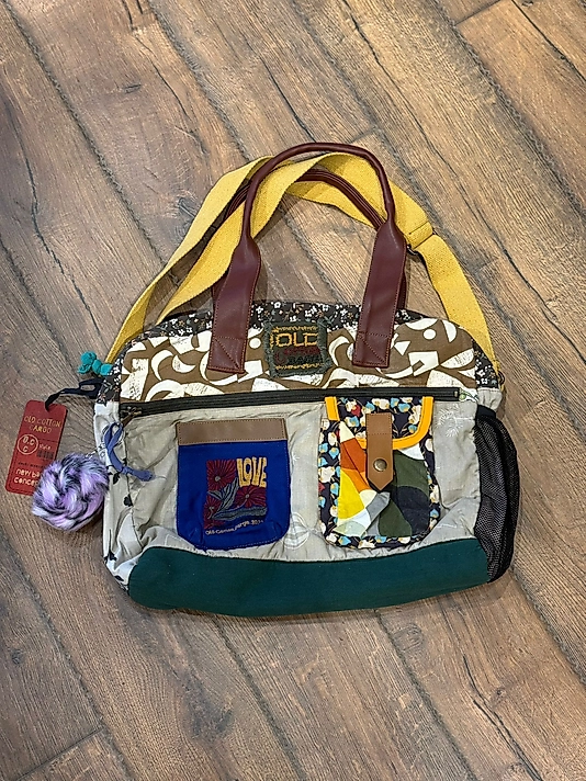 Old Cotton Cargo 8213 New Linda Büyük Günlük Omuz Çantası