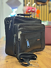 Hakiki Deri El-Omuz Çantası XL Yatay