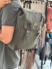 Old Cotton Cargo 7190 S Kuito Kanvas Sırt Çantası