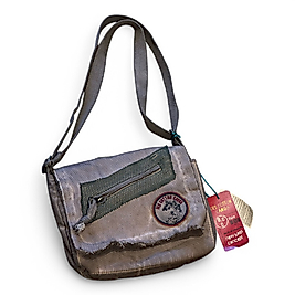 Old Cotton Vintage Küçük Salaş Unisex Günlük Çapraz Postacı Çantası S Boy 26x20cm