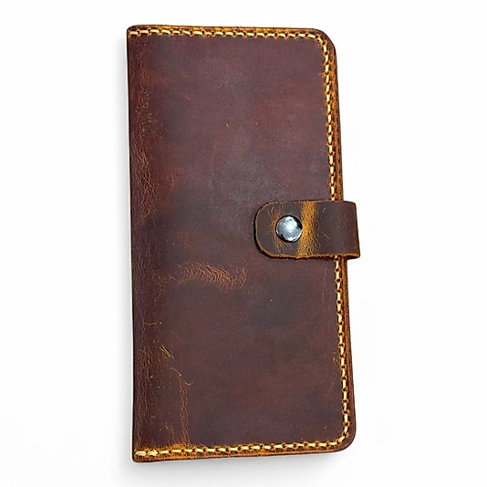 Handmade Hakiki Deri 20X10CM Boyut Unisex Cüzdan